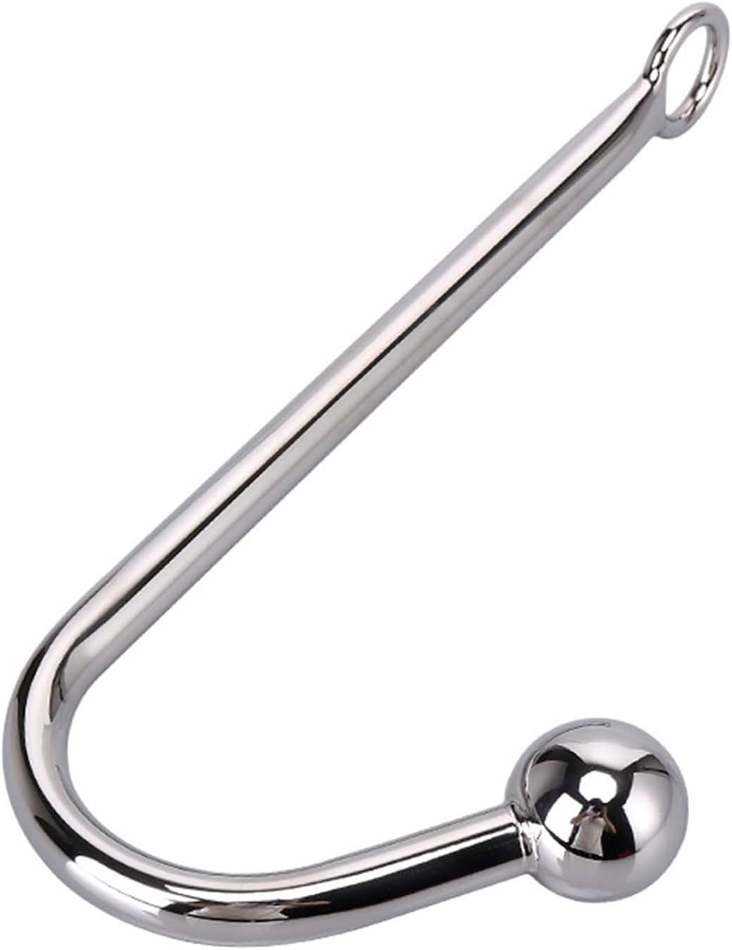 J-Shaped Stainless Steel Anal Hook