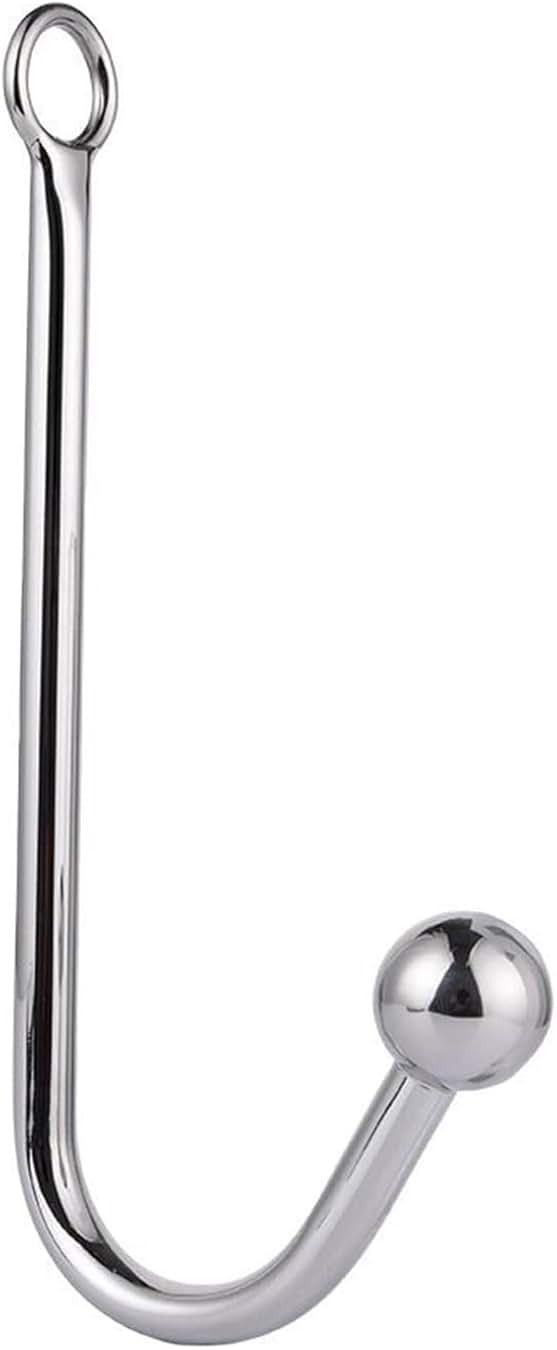 J-Shaped Stainless Steel Anal Hook