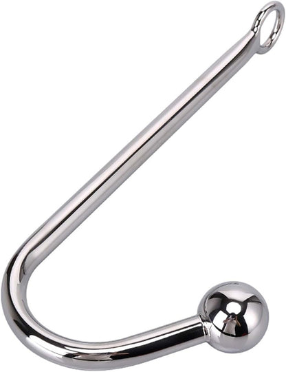 J-Shaped Stainless Steel Anal Hook