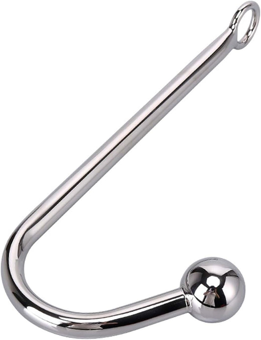 J-Shaped Stainless Steel Anal Hook